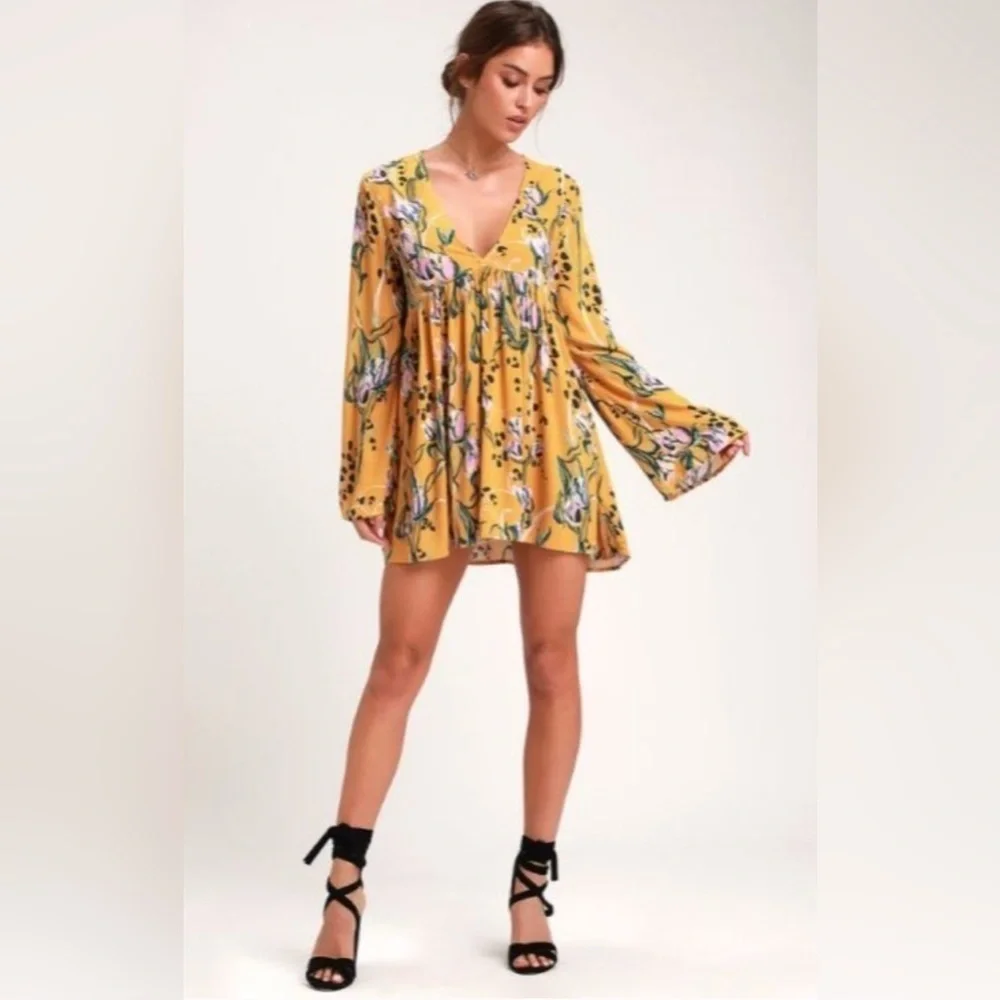 Bella Floral Tunic — Free People – Size XS